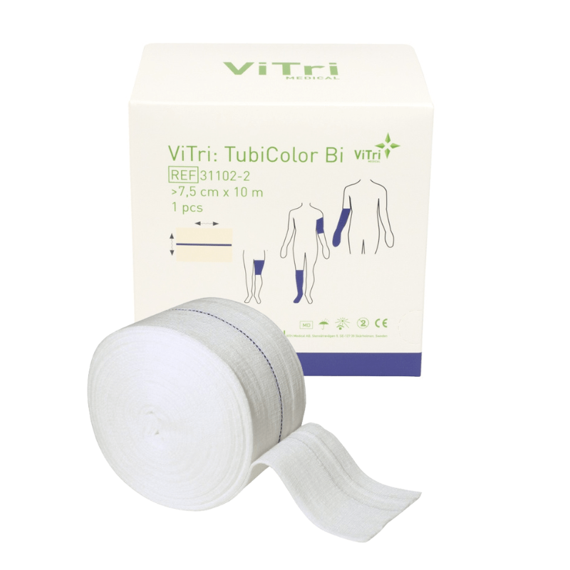 Tubebandage 7,5 cm - Rulle med 10 m - Seniorshop