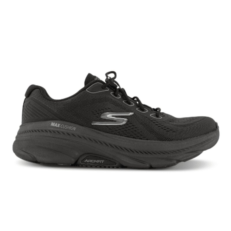 Skechers stødabsorberende damesneaker - Sort