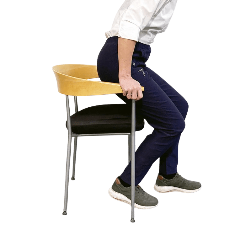 Damebukser med elastikkant - Navy