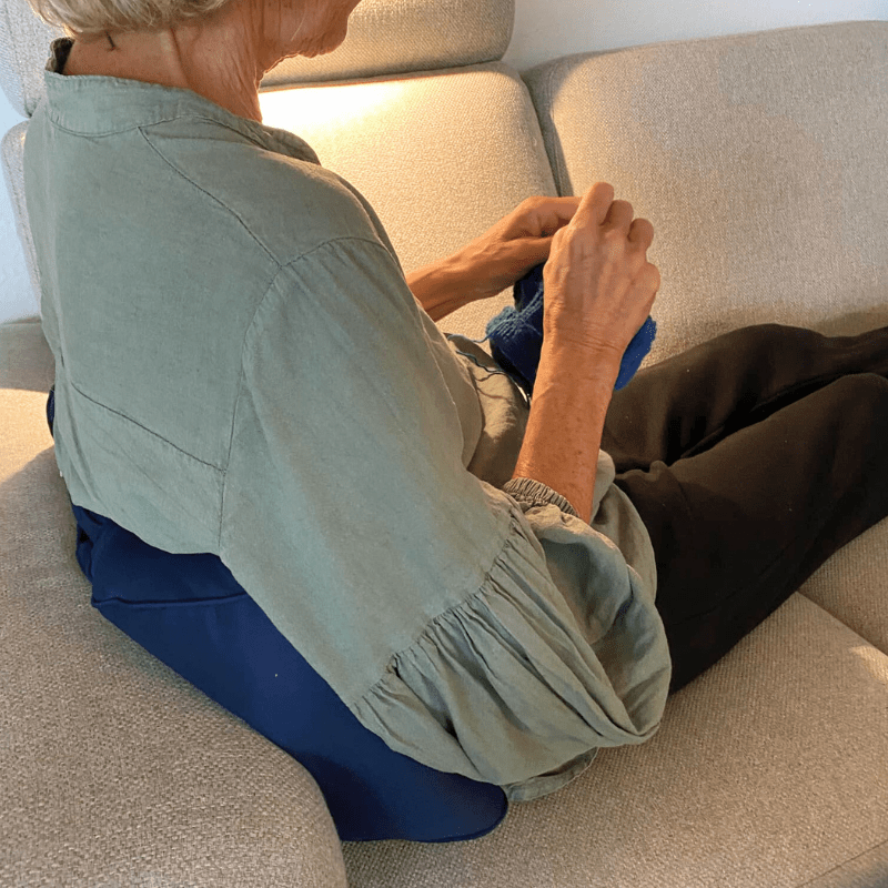 Lændepude med naturfiber - Flere farver