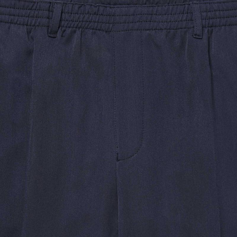 Slip - on bukser med elastik - Marineblå