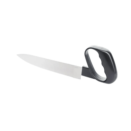 Ergonomisk køkkenkniv med lukket greb
