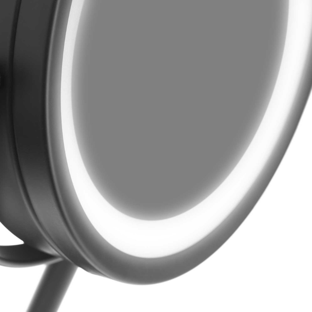 Makeup - spejl med lys - 1x / 10x forstørrelse