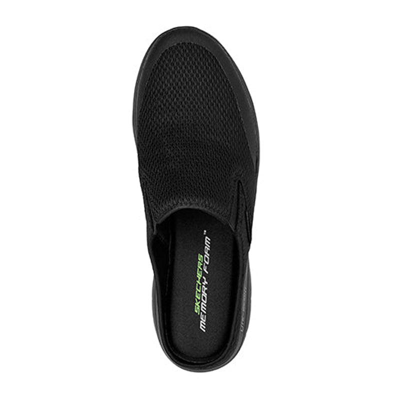 Skechers slip - on herresneaker - Sort - Seniorshop