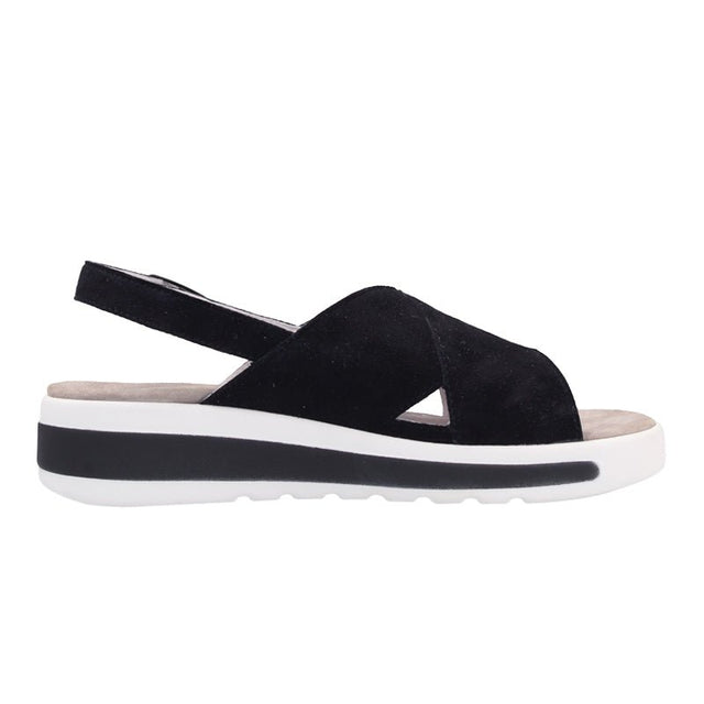 Semler damesandal - Midnatsblå - Seniorshop