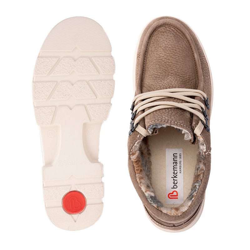 Berkemann foret damestøvle - Støvet brun - Seniorshop