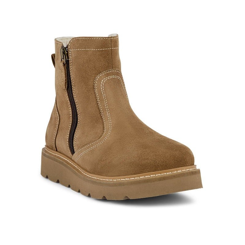 Green Comfort foret damestøvle - Cognac - Seniorshop