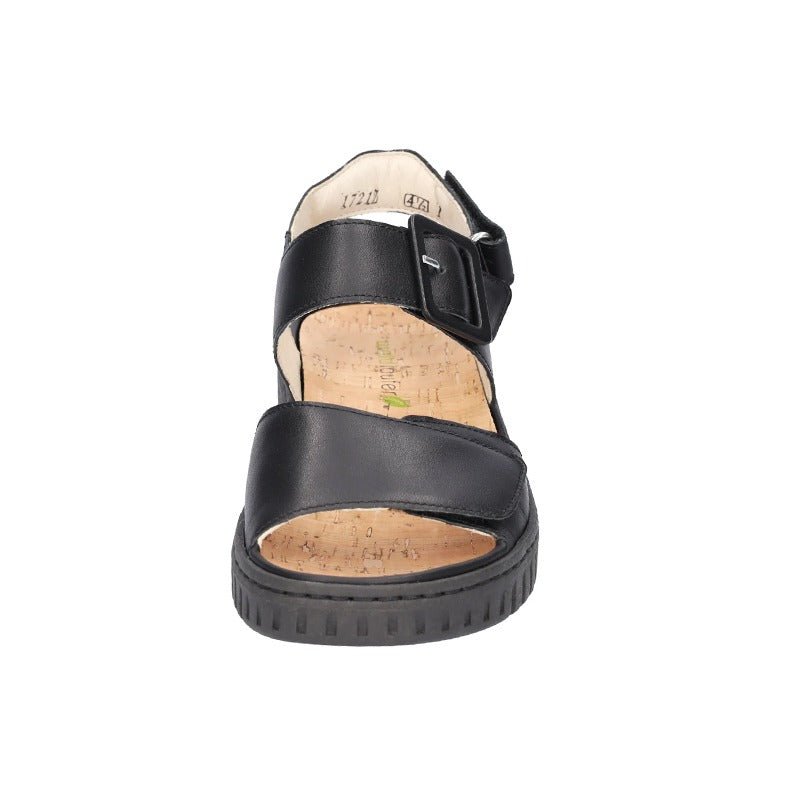 Waldläufer klassisk damesandal - Sort - Seniorshop