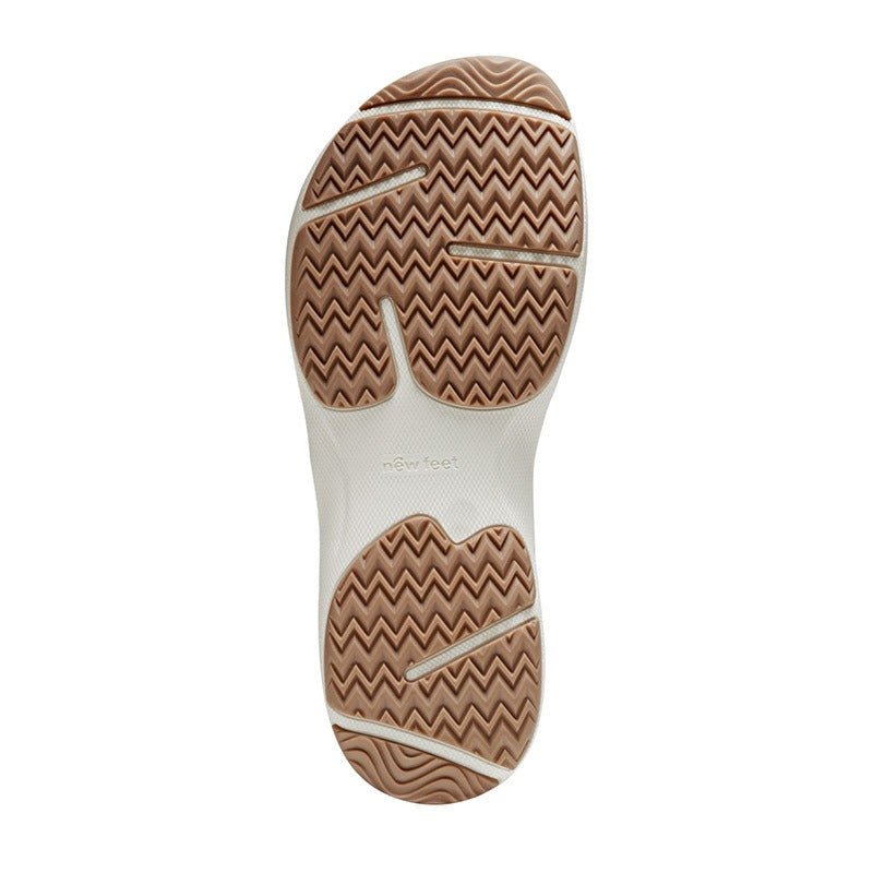 New Feet lukket damesandal - Rød - Seniorshop