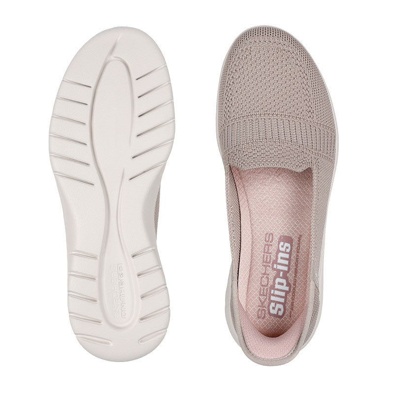 Skechers slip - in ballerina - Beige - Seniorshop