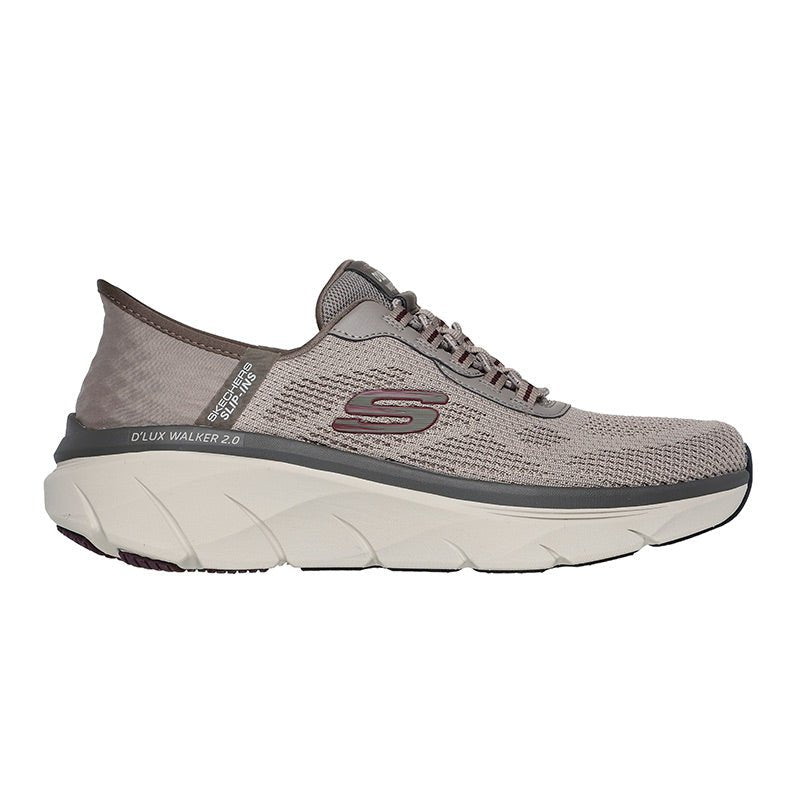 Skechers slip - in herresko - Beige - Seniorshop
