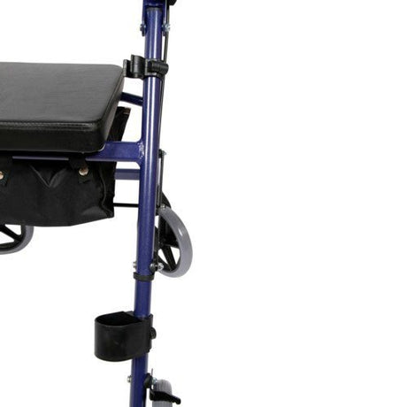 Stokkeholder med clips og cup til rollator - Seniorshop