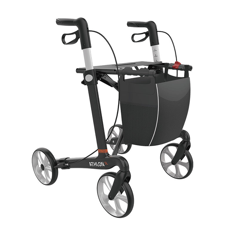 Athlon SL Rollator *SUPER LET* - Sort - Seniorshop
