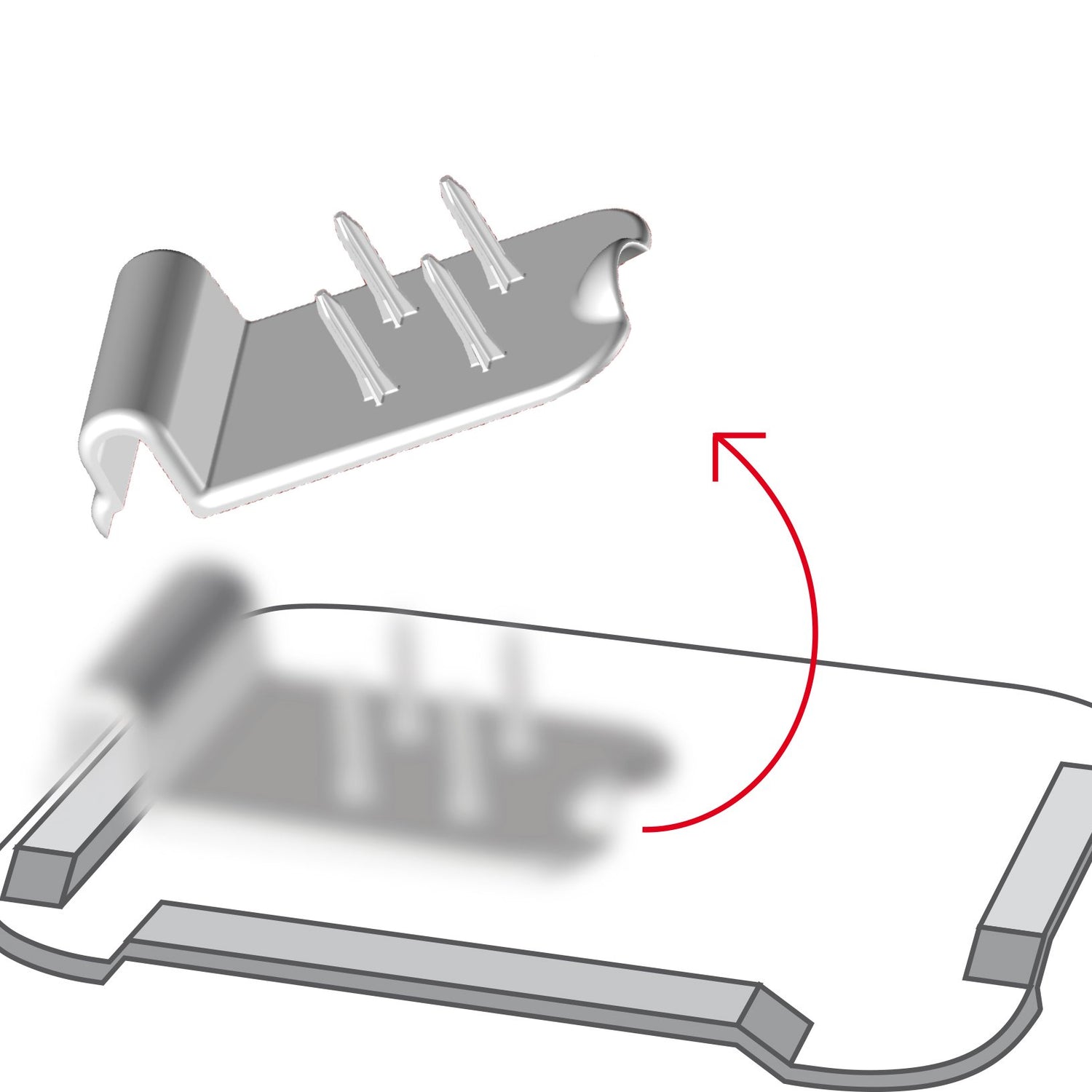 Smørebræt med kanter