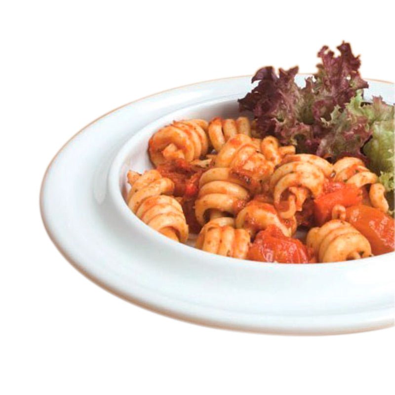 Tallerken med høj kant - Ø26 cm - Seniorshop