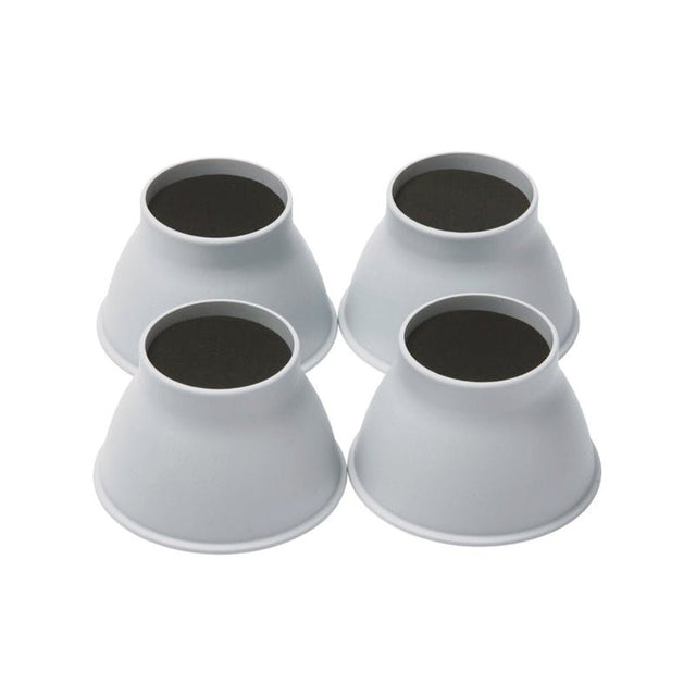 Møbelforhøjer i plast, 9 cm - 4 stk. - Seniorshop