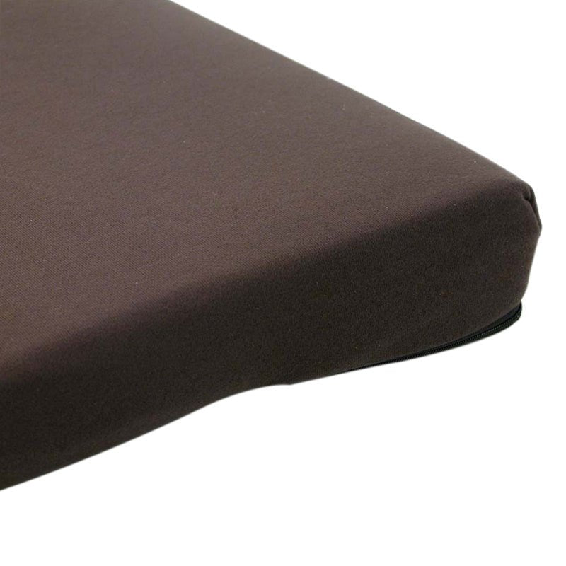 Skråpude med velourbetræk - 5 cm - Seniorshop