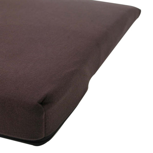 Skråpude med velourbetræk - 5 cm - Seniorshop