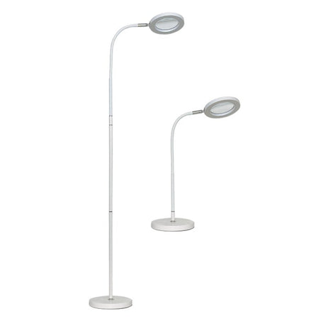 LED luplampe til gulv og bord - 3x forstørrelse - Seniorshop