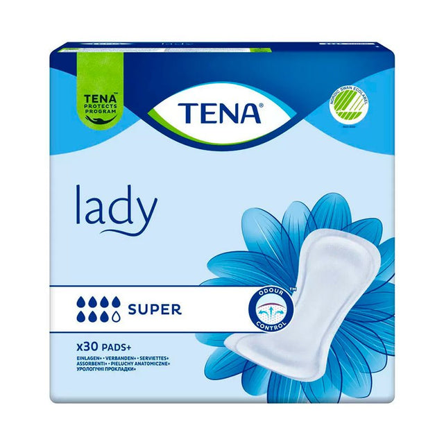 TENA® Lady super inkontinensbind - 30 stk. - Seniorshop