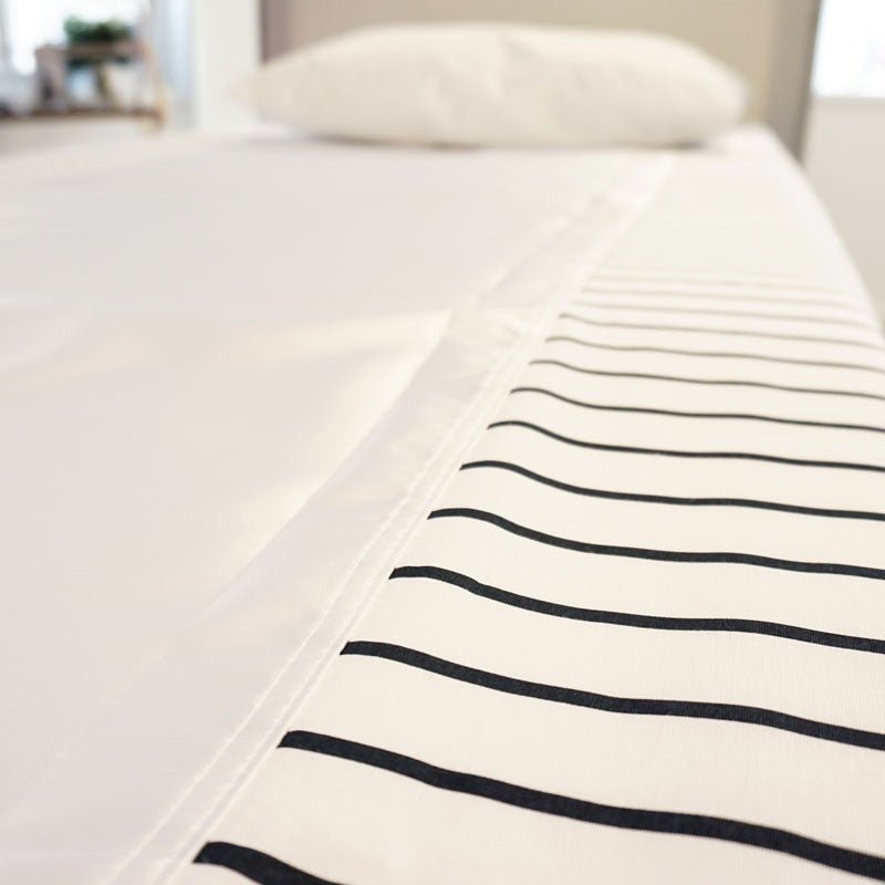 Glidelagen med satin - 100x200 cm - Seniorshop