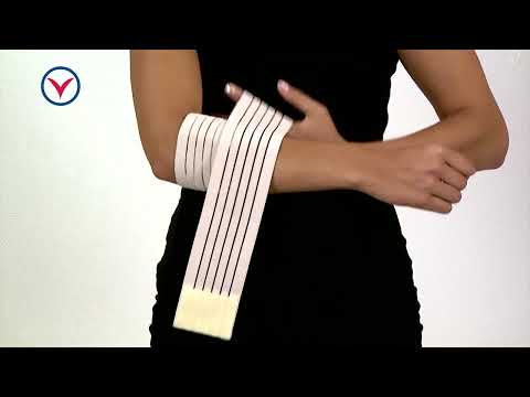 Elastisk bandage med velcro til f.eks. albue - Seniorshop