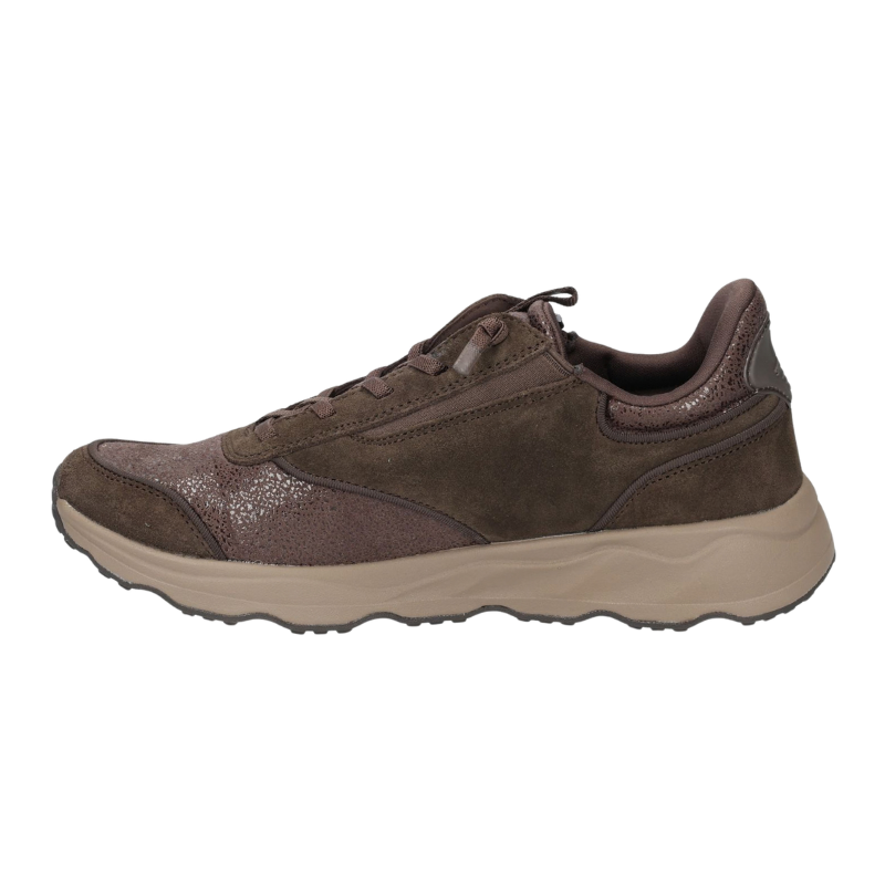 Waldläufer breiter Damen-Sneaker - Braun