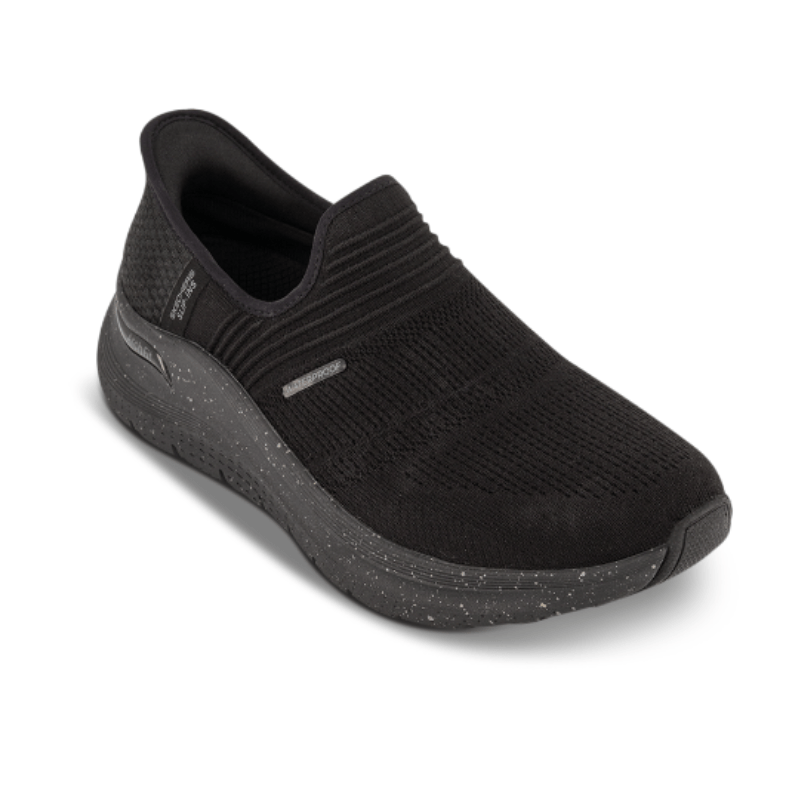 Skechers vandtæt damesneaker - Sort