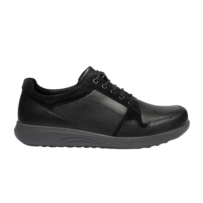 New Feet Herrenschuhe mit Stretch - Schwarz