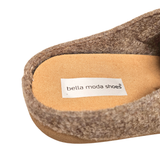 Bella Moda Damenhausschuhe - Beige