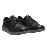 New Feet Herrenschuhe mit Stretch - Schwarz