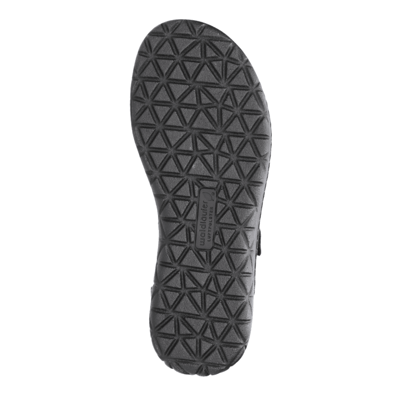 Waldläufer smart damesandal - Sort