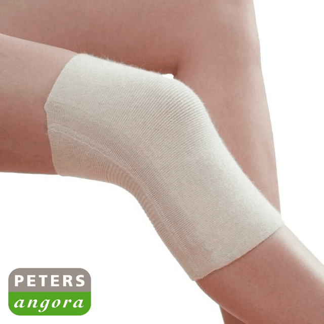 Knæ - og albuevarmer med angora