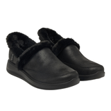 Skechers slip-in Damenhausschuhe - Schwarz