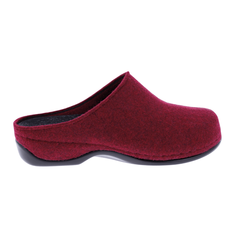 Berkemann dameslipper - Mørkerød