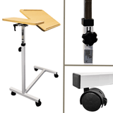 Sengebord med to bordplader