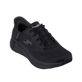 Skechers breite slip-in Damen-Sneaker - Schwarz