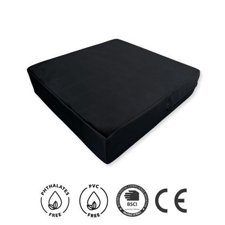 Aflastende siddepude - 43x43x10 cm