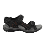 Rohde fleksibel herresandal - Sort