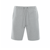 Knælange shorts med elastik - Grå