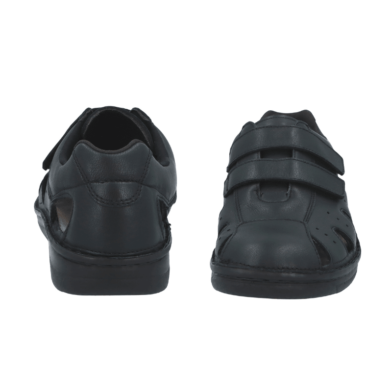 Berkemann lukket herresandal - Sort