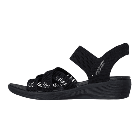 Skechers slip - in damesandal - Sort