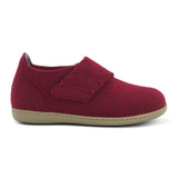 New Feet damehjemmesko - Vinrød - Seniorshop