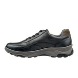 Herrensneaker, Schwarz, Waldläufer