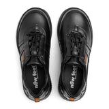 Damesko med letluk, Sort, New Feet - Seniorshop