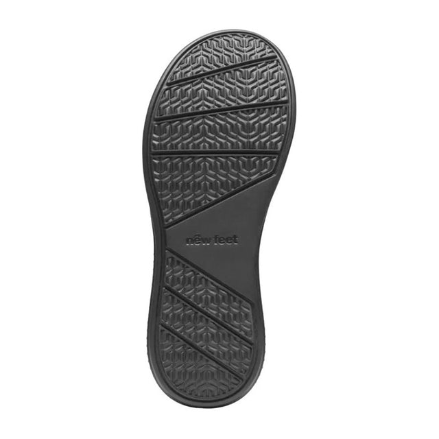 Damesko med letluk, Sort, New Feet - Seniorshop