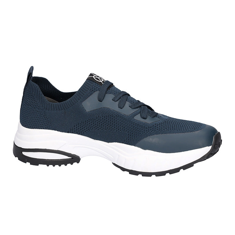 Sportlicher Herrensneaker, Staubblau, Waldläufer