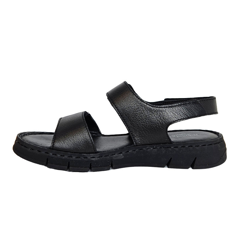 Relaxshoe damesandal - Sort