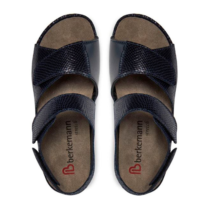 Berkemann damesandal - Midnatsblå