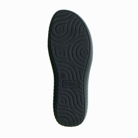Damenschuhe aus Leder, Schwarz, Fidelio